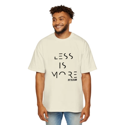 'Less Is More' Oversized  —  T-Shirt  🎟️ 12 entradas
