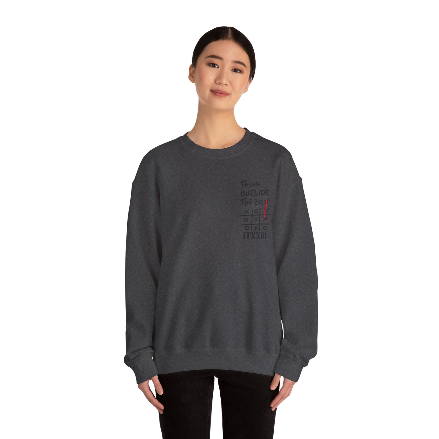 Think Outside the Box Crewneck Sweatshirt — 🎟️ 10 entradas