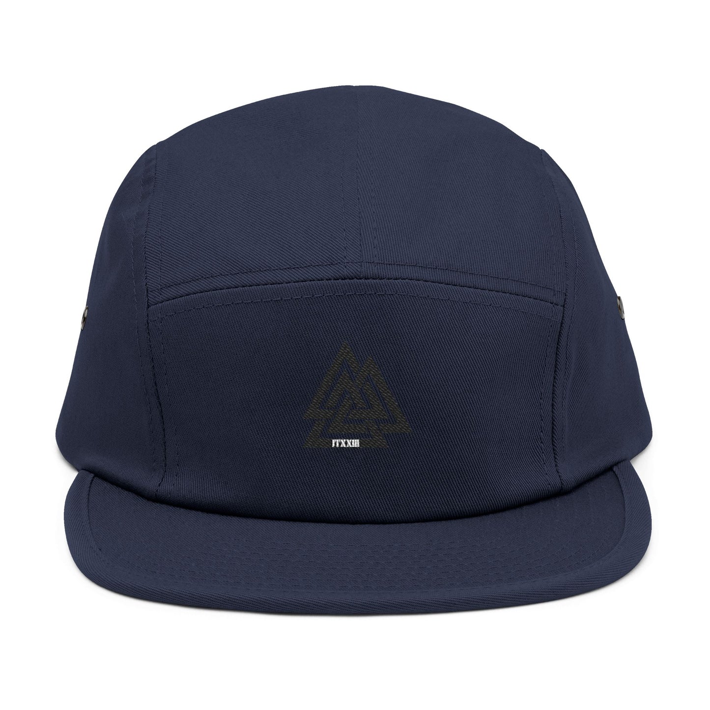 5-Panel Cap — Minimalist Norse Symbol Camper Hat  🎟️ 6 entradas