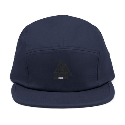 5-Panel Cap — Minimalist Norse Symbol Camper Hat  🎟️ 6 entradas