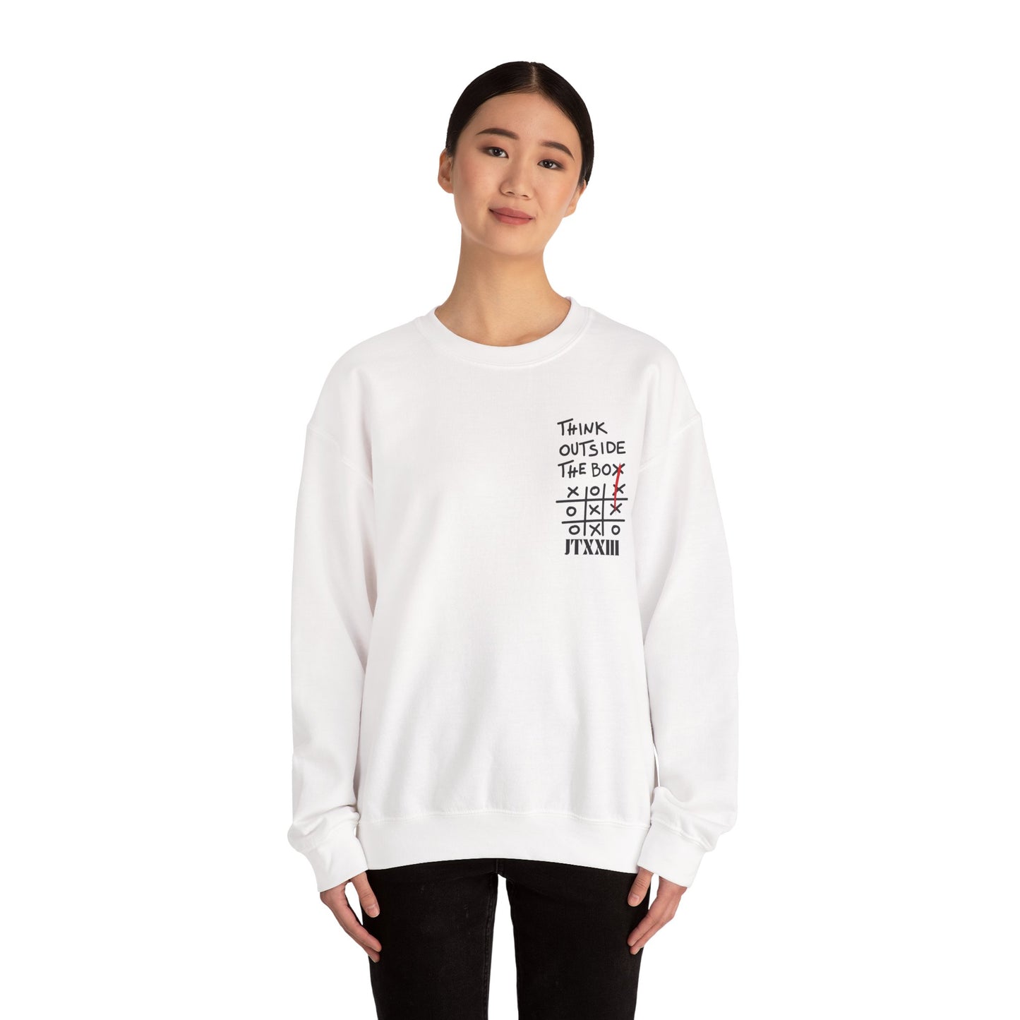 Think Outside the Box Crewneck Sweatshirt — 🎟️ 10 entradas