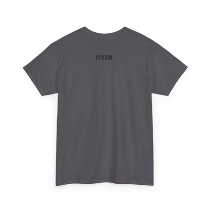 Think Outside the Box T-Shirt — Tic-Tac-Toe Graphic Tee (Back Print)