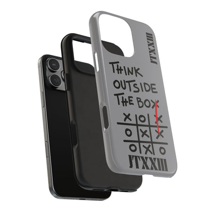 Think Outside the Box Phone Case —  🎟️ 8 entradas